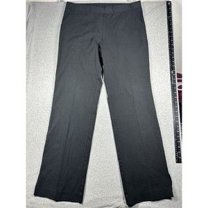 Lilly Pulitzer Business Casual Dress Pants Office Work Solid Black‎ Size 14